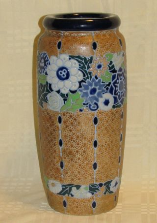 Rare 1920s Large 41cm Amphora Art Nouveau Czechoslovakia Pottery Vase