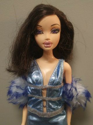 My Scene Barbie Doll,  My Bling Bling Nolee,  Dressed w/Boots,  Arm Muff,  Purse 3