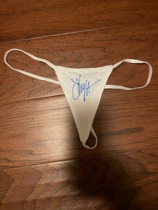 Christy Hemme Authentic Signed Autographed Panties