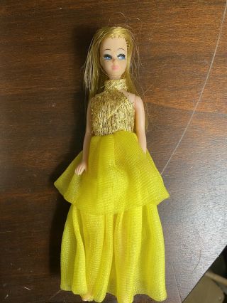 Topper Dawn Doll W/ Gold Glow Swirl Gown,  Sheer Delight Dress