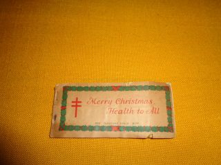 1930 Christmas Seal Booklet