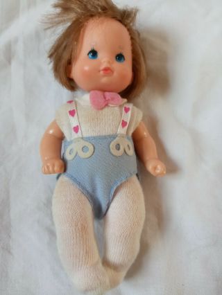 Vintage Mini Baby Doll Mattel 1976 Barbie Heart Family Vintage Toys Dolls