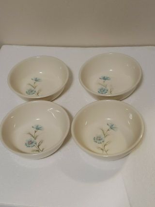 4 Taylor Smith Taylor Ever Yours Boutonniere Soup Cereal Bowls 6 " Chateau Buffet