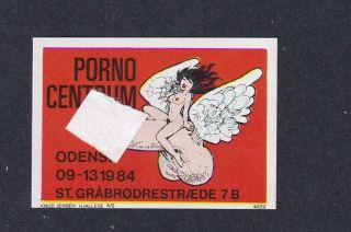 Denmark Poster Stamp Porno Centrum Sex Film Odense