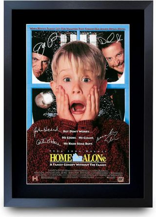 Home Alone Macaulay Culkin Gifts Poster Signed Autograph Picture For Movie Fans