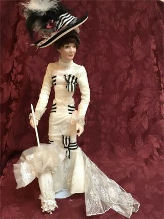 1990 Audrey Hepburn As Eliza Doolittle Doll My Fair Lady Collection@ Ascot - 4668a