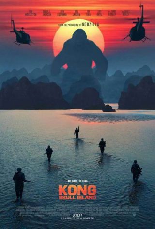 Kong: Skull Island Movie Poster Advance Style