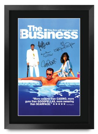 The Business Danny Dyer Gift Idea Printed A3 Poster Signed Picture For Movie Fan