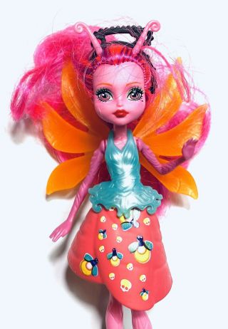 Rare Monster High Doll Create A Monster Mattel 2010 First Round Pink Body Insect