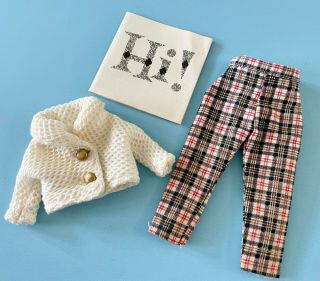 Vintage Doll Clothes: 1958 Vogue Ginny Family Jill Tagged Outfit Pants & Jacket