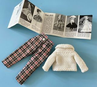 Vintage Doll Clothes: 1958 Vogue Ginny Family Jill TAGGED Outfit Pants & Jacket 2