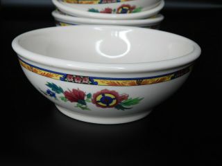 Syracuse China Dewitt Clinton Coupe Cereal Bowls Set Of 4