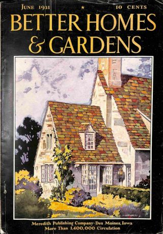 Better Homes And Gardens,  June 1937