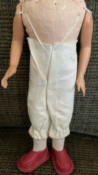 Vintage Lenci Style Doll Made in Italy,  No Clothes,  Needs Arm Repair 3
