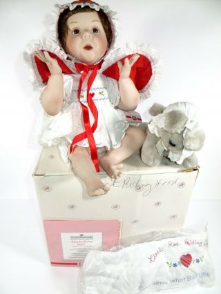 55 Boxed Ashton Drake Galleries Porcelain Doll Baby Red Riding Hood