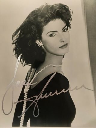 Joan Severance Autographed 8x10 B&w Photo