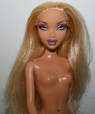 My Scene Barbie Doll KENNEDY has Pierced Ears and Belly Button Jewel 2
