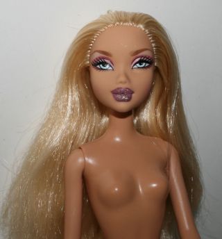 My Scene Barbie Doll KENNEDY has Pierced Ears and Belly Button Jewel 3