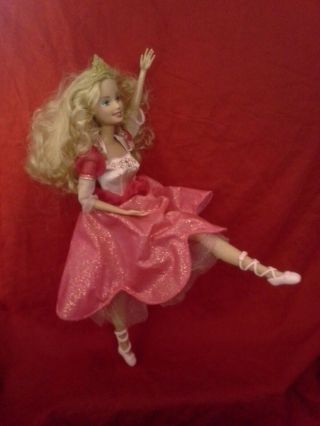 Mattel Barbie In The 12 Dancing Princesses Spinning Light Up Genevieve Doll