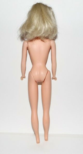 Vintage 1960s Eegee Babette Barbie Clone Platinum Blonde 11 ½” Fashion Doll 2