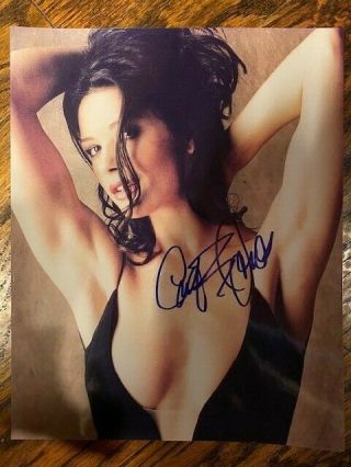 Catherine Zeta Jones Signed 8x10 Photograph Picture -