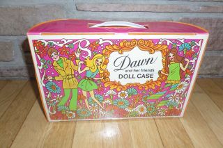 Vintage 1971 Topper Dawn And Her Friends Doll Case 0566