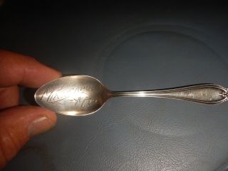 Sterling Silver Souvenir Spoon Minneapolis Minn
