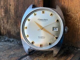 Authentic Vintage Gents J Farren Price Automatic 25j.  As 1903 Swiss Watch,  Repair