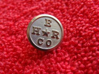 Harlem Extension Railroad Company Railway Button Antique Vintage Obsolete Rr Ry