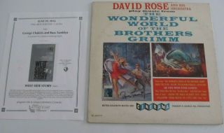 Russ Tamblyn Hand Signed “wonderful World Of The Brothers Grimm” Lp