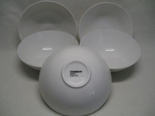 Crate & Barrel Elements By Culinary Arts (5) 7 3/4 " Soup/cereal Bowls Vguc