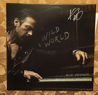 Autographed Signed Kip Moore Wild World Vinyl Lp