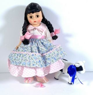L Madame Alexander Doll 8 " Wendy Loves The Country Fair 802