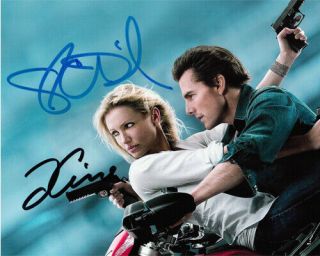 Autographed Photo Cameron Diaz & Tom Cruise Signed 8 X 10
