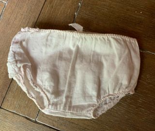 Vintage Terri Lee 16 In Doll Tagged White Rhumba Panties -