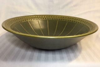 Large Centerpiece Bowl CAMBRIAN GREEN By Wedgewood 11.  5 
