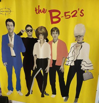The B - 52s Poster First Album Not A Reprint 22 By 23”