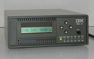 Vintage Ibm 53f6068 External 12 - 19.  2kb V.  32 Asyn / Sync Modem Model 7855 - 010