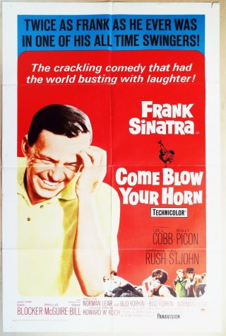 Come Blow Your Horn 1966 Frank Sinatra Us One Sheet Poster