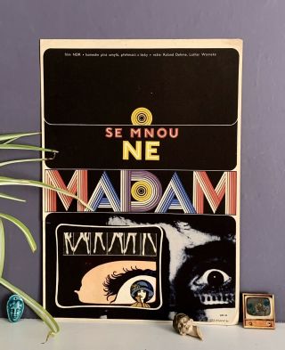 Se Mnou Ne,  Madam - Not With Me,  Madam Czech Film Poster 1970 German