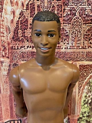 Vintage Steven (ken) African American Black Mattel 1987 Christie Boyfriend Nude