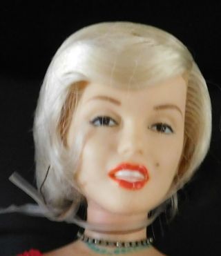 Vintage 1980s Marilyn Monroe World Doll Red Dress 1st Celebrity Minty 3