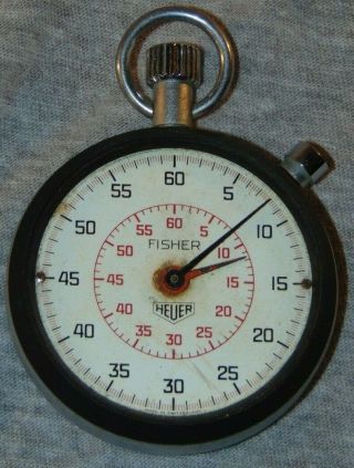 Vintage Fisher Heuer Stopwatch