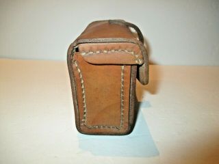 Vintage Leather Ammo Pouch Box 2