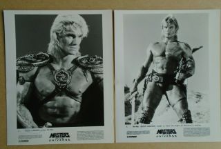 Masters Of The Universe Film Press Photos X2 Dolph Lundgren