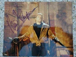 From Sylvester Stallones Cobra - Brian Thompson Autographed Picture With