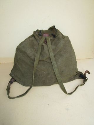 Vintage WW2 WWII Era German Army / Norwegian Type Backpack Rucksack Field Gear 3