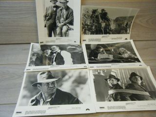 Set Of 6 Indiana Jones And The Last Crusade Black,  White Lobby Cards