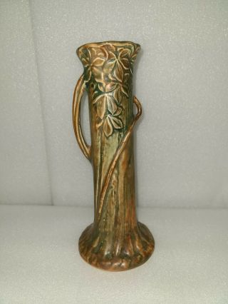 Antique Weller Pottery Forest View Vase (roseville,  Mccoy,  Fulper)