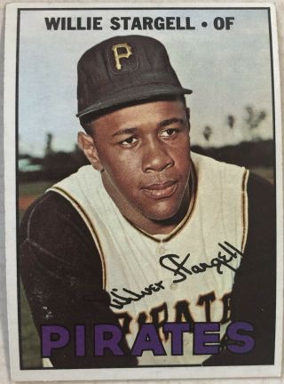 1967 Topps Willie Stargell Pittsburgh Pirates 140 Baseball Card